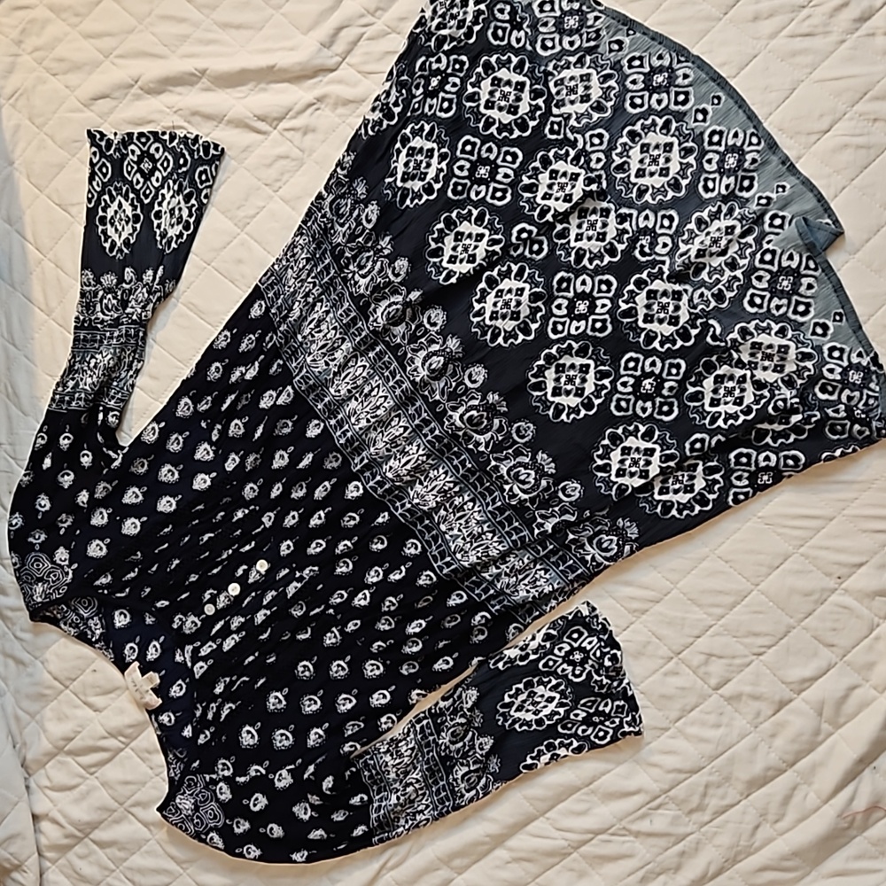 Altar'd state small high-low tunic